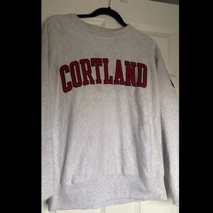 light gray Cortland Sweater size M